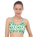 Leaves Green Modern Pattern Naive retro leaf organic Basic Training Sports Bra View1