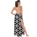 No Interruptions - geometric design Maxi Chiffon Tie-Up Sarong View2