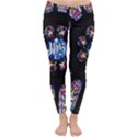 Rosette Stained Glass Window Church Classic Winter Leggings View1