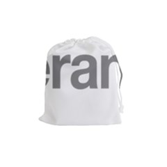 Theranos Logo Drawstring Pouch (medium) by milliahood