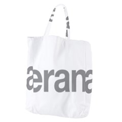 Theranos Logo Giant Grocery Tote by milliahood