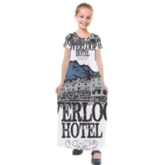 The Overlook Hotel Merch Kids  Short Sleeve Maxi Dress by milliahood