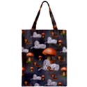 Cute Little Fairy With Unicorn, Pattern Design Zipper Classic Tote Bag View1