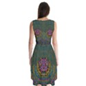 The  Only Way To Freedom And Dignity Ornate Sleeveless Chiffon Dress   View2