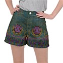 The  Only Way To Freedom And Dignity Ornate Stretch Ripstop Shorts View1