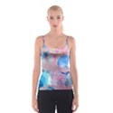 Abstract clouds and moon Spaghetti Strap Top View1