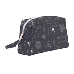 Witchcraft Symbols  Wristlet Pouch Bag (medium) by Valentinaart