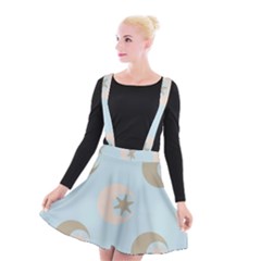 Moon Star Air Heaven Suspender Skater Skirt by HermanTelo