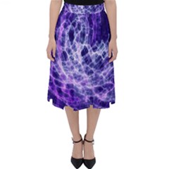 Abstract Background Space Classic Midi Skirt by HermanTelo