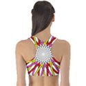 Sun Abstract Mandala Sports Bra View2