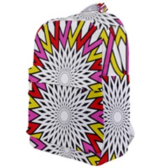 Sun Abstract Mandala Classic Backpack by HermanTelo