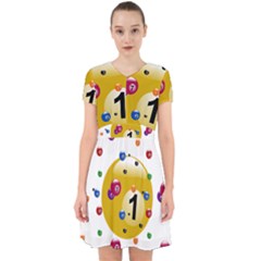 Billiard Ball Ball Game Adorable In Chiffon Dress by HermanTelo