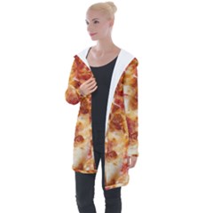 Pizza Longline Hooded Cardigan by TheAmericanDream