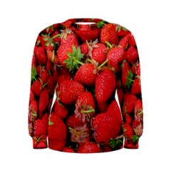 Strawberries Women s Sweatshirt by TheAmericanDream