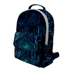 Trees Road Moonlight Avenue Flap Pocket Backpack (large) by Nexatart