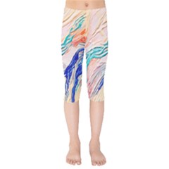 Paint Acrylic Paints Kids  Capri Leggings  by Pakrebo