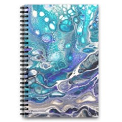 Paint Acrylic Paint Art Colorful 5 5  X 8 5  Notebook by Pakrebo