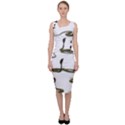 Snake Cobra Reptile Poisonous Sleeveless Pencil Dress View1