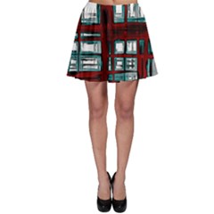 Abstract Color Background Form Skater Skirt by HermanTelo