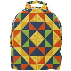 Background Geometric Color Plaid Mini Full Print Backpack by Mariart