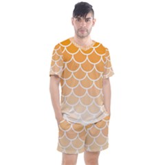 Background Skin Dragon Men s Mesh Tee And Shorts Set