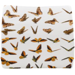 Butterflies Insect Swarm Seat Cushion by HermanTelo