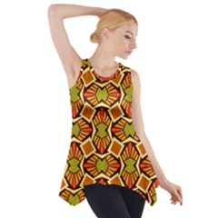 Geometry Shape Retro Side Drop Tank Tunic by HermanTelo