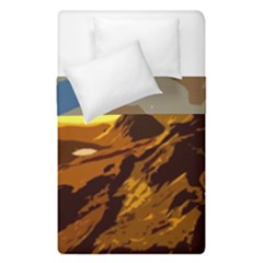 Scotland Monti Mountains Mountain Duvet Cover Double Side (single Size) by Sapixe