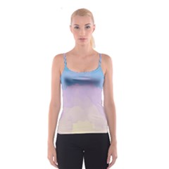 Sunrise Sunset Colours Background Spaghetti Strap Top by HermanTelo