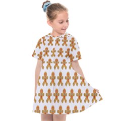 Gingerbread Men Kids  Sailor Dress by Mariart