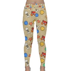 Crabs Pattern Classic Yoga Leggings by Valentinaart