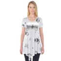 Wise and Big Eyes Short Sleeve Tunic  View1