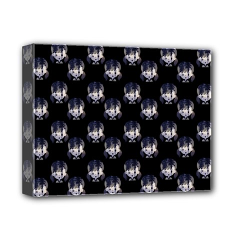 Forest Girl Gradient Black Deluxe Canvas 14  X 11  (stretched) by snowwhitegirl
