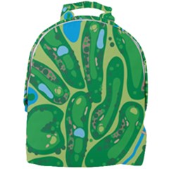 Golf Course Par Golf Course Green Copy Mini Full Print Backpack by Nexatart