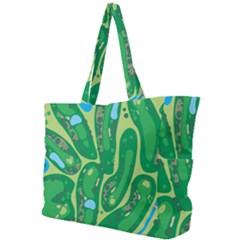 Golf Course Par Golf Course Green Copy Simple Shoulder Bag by Nexatart