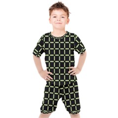 Pattern Digital Seamless Texture Kids  Tee And Shorts Set by Nexatart