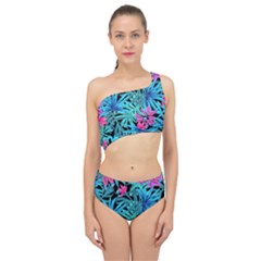 Leaves  Spliced Up Two Piece Swimsuit by Sobalvarro