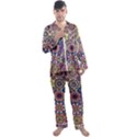 Oriental Men s Satin Pajamas Long Pants Set View1