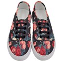 Vintage Roses Vector Seamless Pattern 02 Women s Classic Low Top Sneakers View1