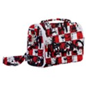 Emo Checker Graffiti Satchel Shoulder Bag View2