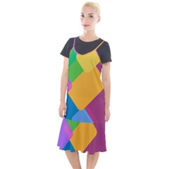 Geometry Nothing Color Camis Fishtail Dress by Mariart