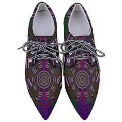 Orchid Landscape With A Star Pointed Oxford Shoes by pepitasart
