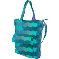 Texture Geometry Shoulder Tote Bag by HermanTelo