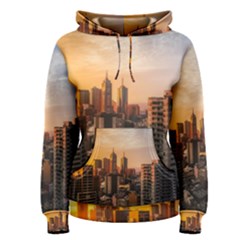 View Of High Rise Buildings During Day Time Women s Pullover Hoodie by Pakrebo