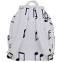 Piano Notes Music Top Flap Backpack View3