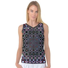 Digital Art Background Design Women s Basketball Tank Top by Sudhe