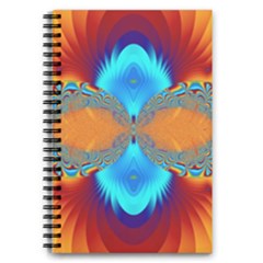 Artwork Digital Art Fractal Colors 5 5  X 8 5  Notebook by Pakrebo