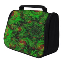 Art Artwork Fractal Digital Art Green Full Print Travel Pouch (small) by Pakrebo