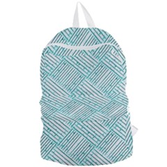 Wood Texture Diagonal Pastel Blue Foldable Lightweight Backpack by Mariart