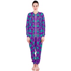 Happy Days Of Free  Polka Dots Decorative Onepiece Jumpsuit (ladies)  by pepitasart